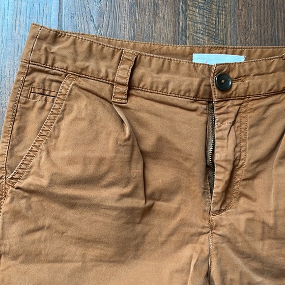 Anthropologie Scout tapered leg pant in ochre (deep rust/orange) size 26 - Picture 3 of 13